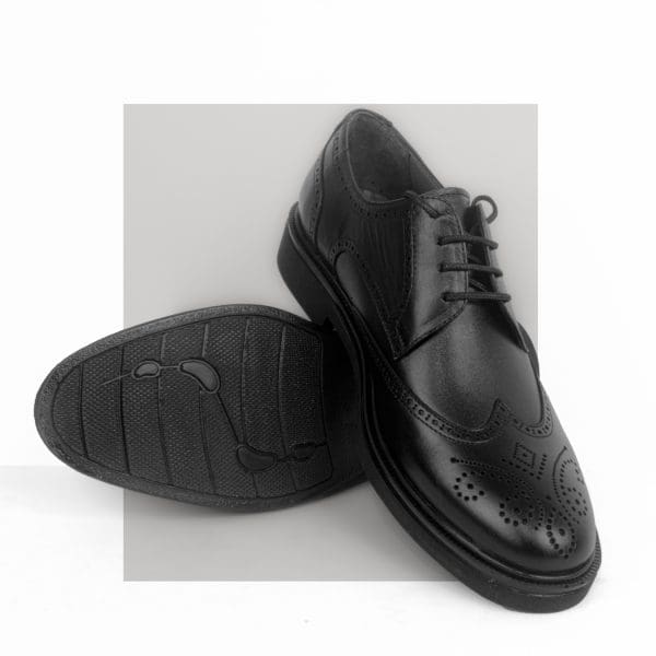 کفش مردانه چرم عطارد مدل SH10