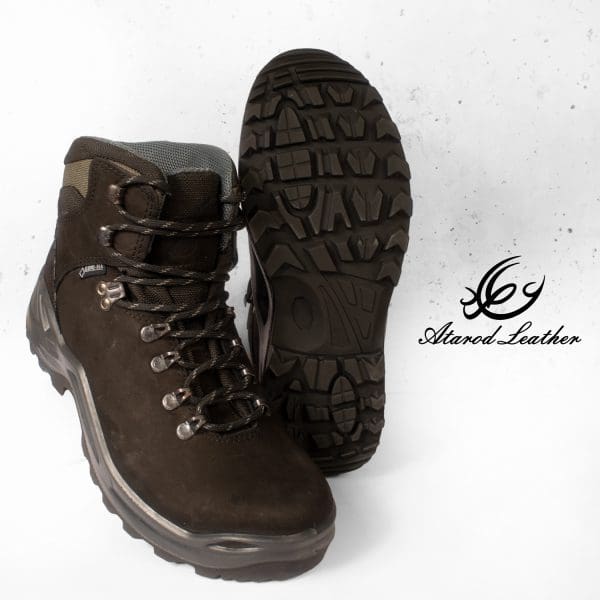 کفش کوهنوردی چرم عطارد مدل چرم طبیعی کد SHK05