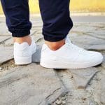 کفش راحتی مردانه مدل AIR FORCE ONE BIG SIZE 2024 رنگ سفید