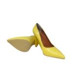 کفش زنانه مدل لودوشکا فرهاد ورنی رنگ لیمویی