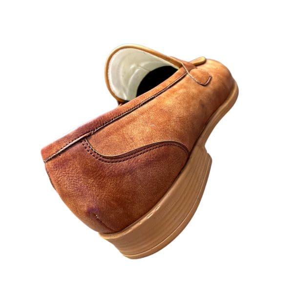 کفش مردانه مدل مجلسی کد CA-T03 رنگ عسلی
